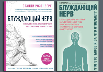 Блукаючий нервю С. Розенберг. + Блукаючий нерв. Що це таке та за що відповідає? Хабіб Н. (м'яка) (Комплект з 2х книг) Блукаючий нервю С. Розенберг. + Блукаючий нерв. Що це таке та за що відповідає? Хабіб Н. (м'яка) (Комплект з 2х книг)