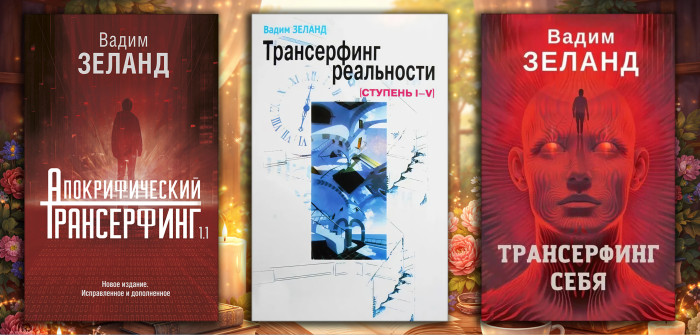 Комплект з 3х книг Трансерфінг. Вадим Зеланд (повне видання) (М'який перепліт)