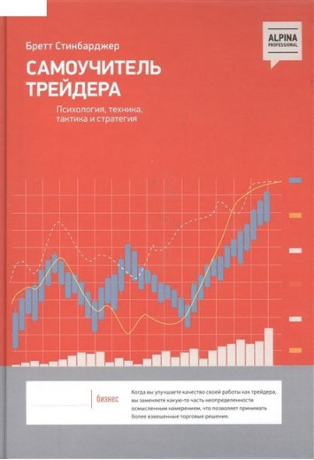 Самоучитель трейдера. Психологія, техніка, тактика і стратегія. Бретт Стінбарджер. Тв переплет, великий формат Самоучитель трейдера. Психологія, техніка, тактика і стратегія. Бретт Стінбарджер. Тв переплет, великий формат