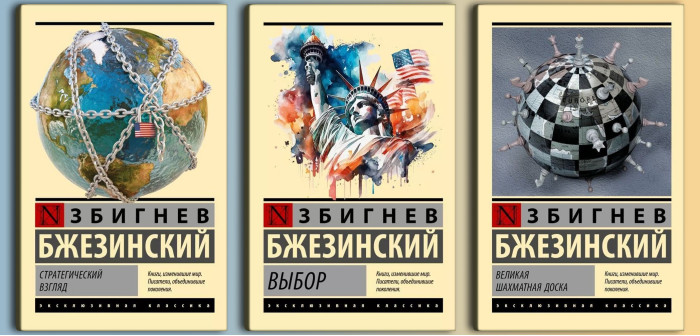 «Вибір» + “Стратегічний погляд” + “Велика шахівниця” Збігнєв Бжезинський. Комплект із 3х книг
