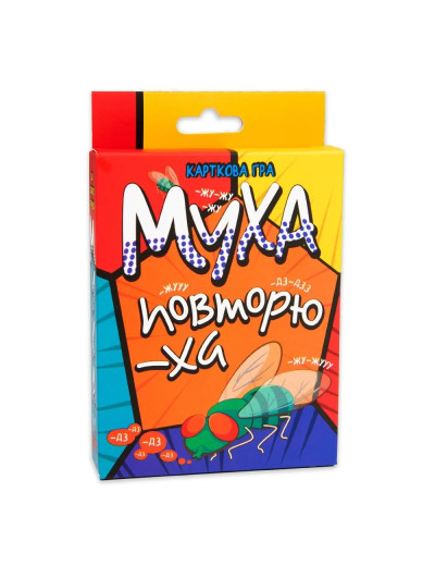Настільна гра Stateg Муха-повторюха розважальна українською мовою (30380) Настільна гра Stateg Муха-повторюха розважальна українською мовою (30380)