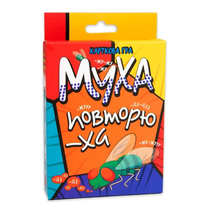 Настільна гра Stateg Муха-повторюха розважальна українською мовою (30380)