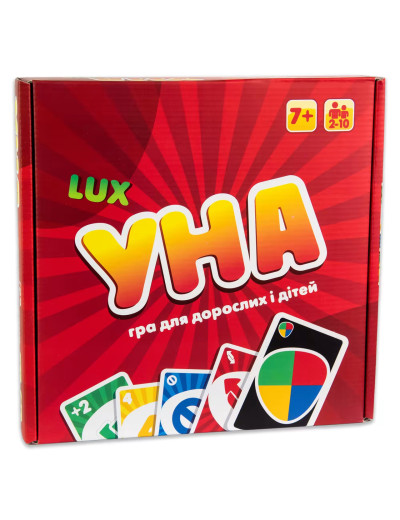 Настільна гра Strateg УНА Lux українською мовою (30517) Настільна гра Strateg УНА Lux українською мовою (30517)