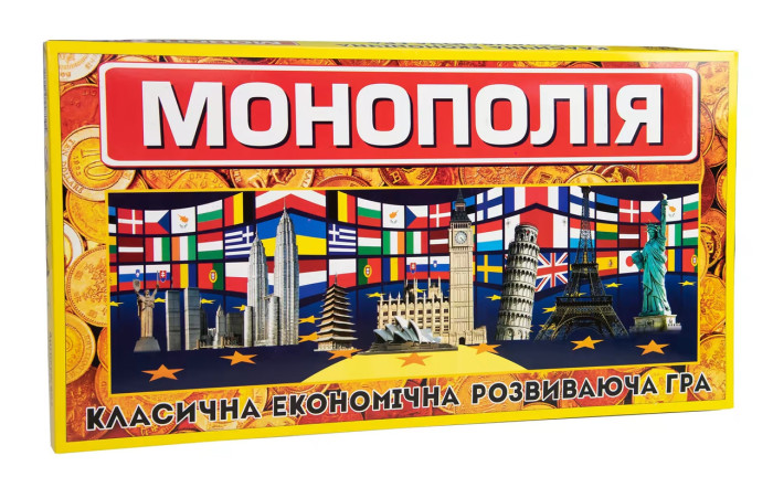 Настільна гра Strateg Монополія класична економічна українською мовою (693)